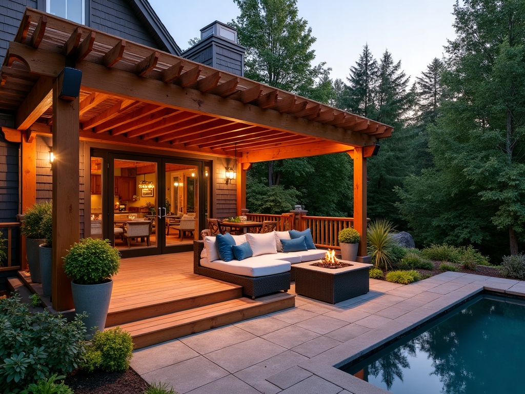 Deck and outdoor living space